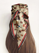 EQUESTRIAN PARADE SILK HEAD SCARF